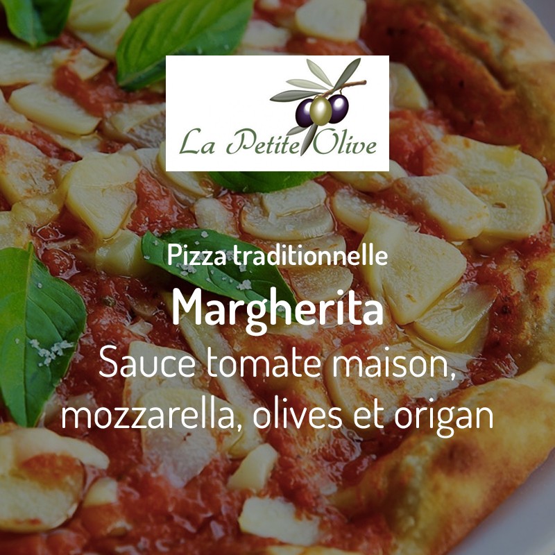 Pizza Margherita La Petite Olive